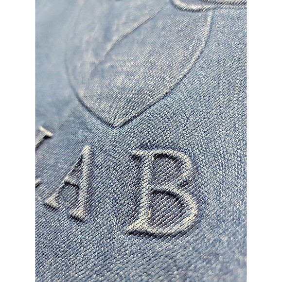 Vintage Tyca Denim‎ Jacket Mens 3XL Trucker Dog Embossed Machinist Workwear USA - Picture 7 of 16